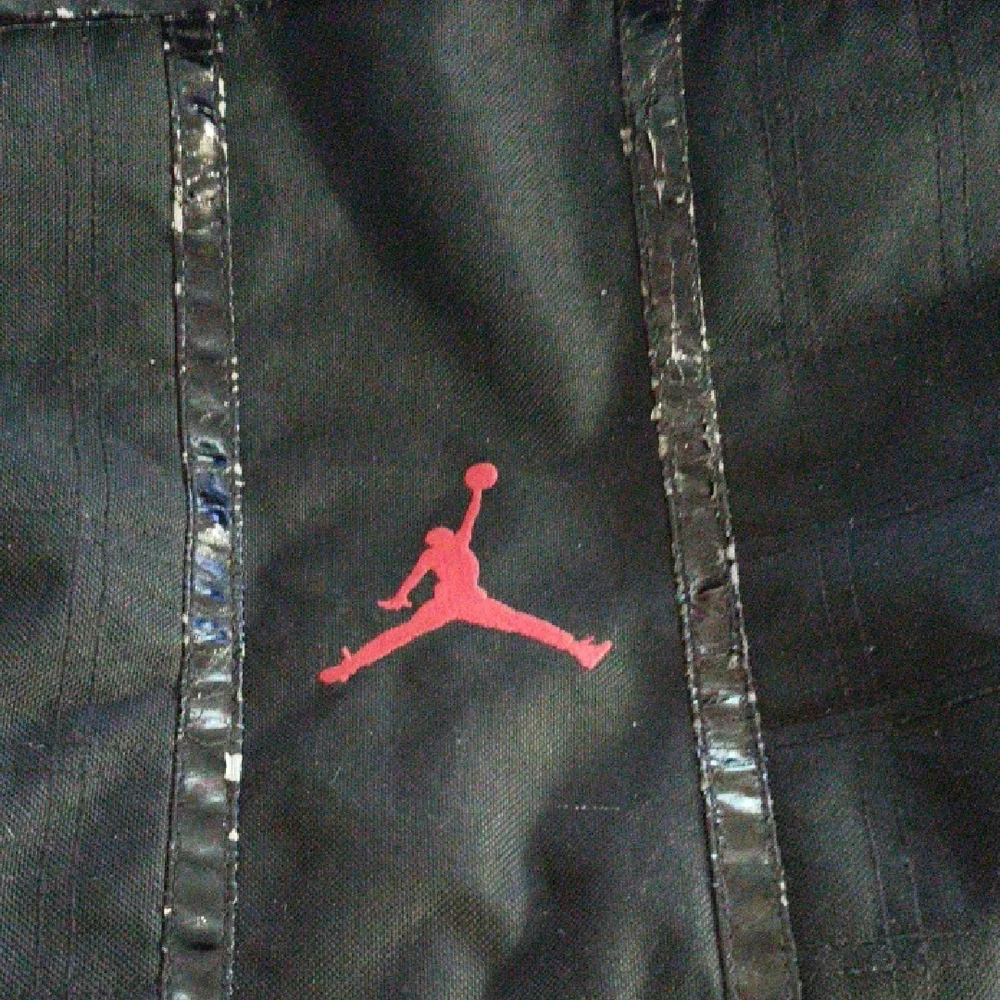 Jordan Black and Red Duffel Bag